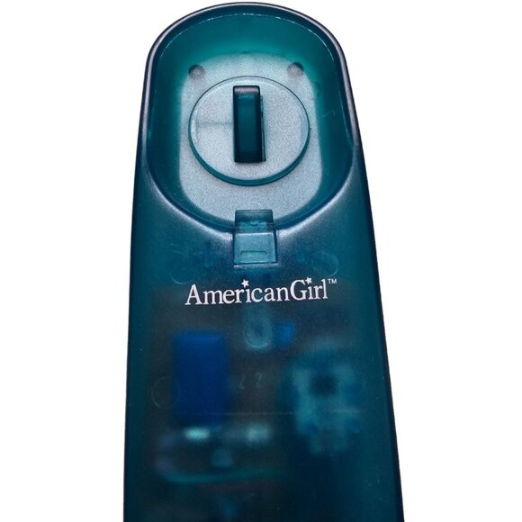 American Girl Chitchat Jelly Phone Clear Blue Landline HTF RARE Original Box - Picture 4 of 16
